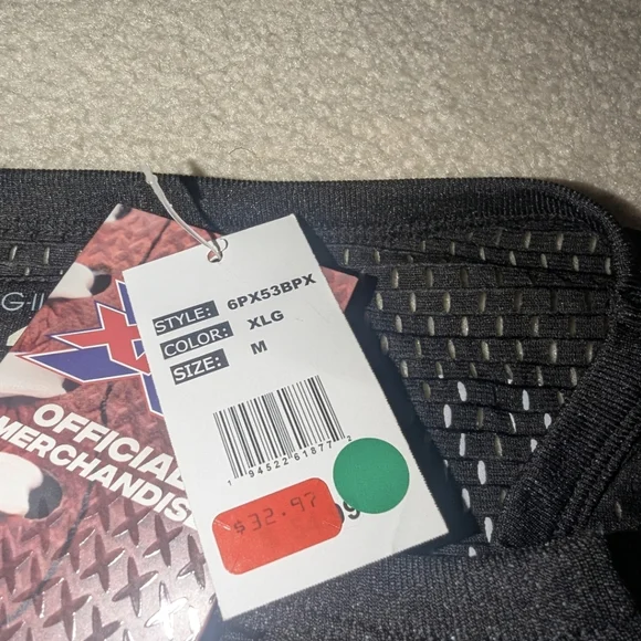 Nwt G-III WOMEN'S XFL #20 NEW YORK GUARDIANS MESH JERSEY Sz M - Picture 7 of 9